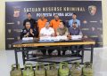Polisi Banda Aceh Tangkap Pencuri dan Penadah Tabung Gas hingga Laptop