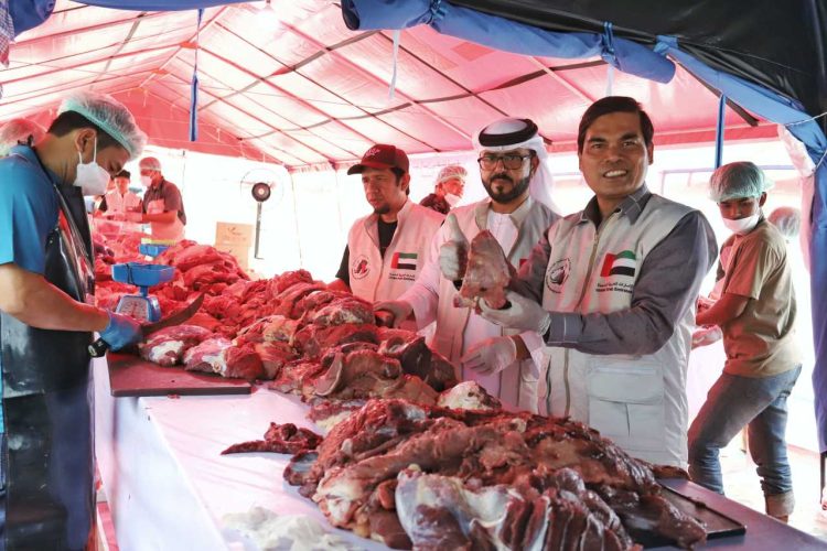 Sambut Ramadhan, UIN Ar-Raniry Salurkan 1.300 Paket Daging Meugang dari Uni Emirat Arab
