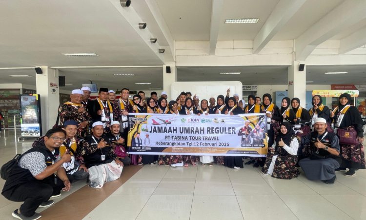 PT Tabina Tour Travel Berangkatkan Kloter ke-11 Jamaah Umrah dari Banda Aceh