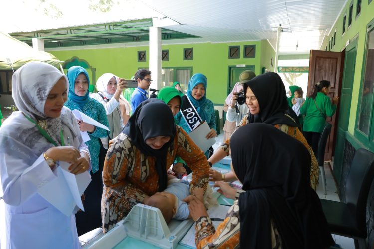 PKK Aceh Besar Dukung Pelaksanaan Posyandu Cempaka Rindam IX