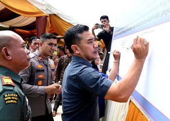 Lam Rukam Dideklarasikan sebagai Kampung Bebas Narkoba