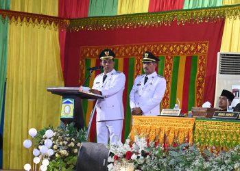 Syech Muharram dan Syukri A Julil resmi menjabat Bupati dan Wakil Bupati Aceh Besar