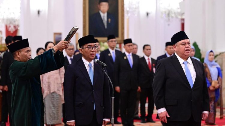 Presiden Prabowo Lantik Brian Yuliarto Jadi Mendiktisaintek, Amalia Adininggar sebagai Kepala BPS