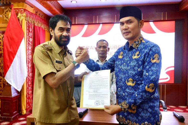 Gubernur Muzakir Manaf Tunjuk M Nasir Jadi Plt Sekda Aceh