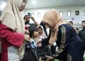 Istri Wagub Aceh Berbagi Bersama Anak Yatim di Panti Rumoh Seujahtera Aneuk Nanggroe