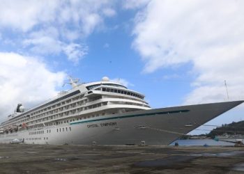 Kapal Pesiar Crystal Symphony Bawa 206 Turis Asing Singgah di Sabang