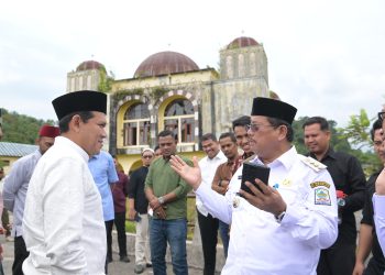 Wagub Fadhlullah Tinjau Proyek Pemerintah di Aceh Singkil