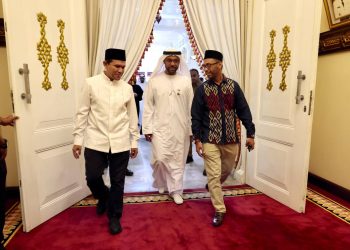 Wakil Gubernur Aceh Buka Puasa Bersama Dubes Uni Emirat Arab di Meuligoe