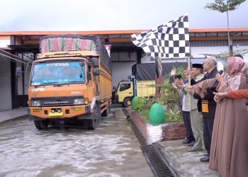 Wali Nanggroe Aceh Lepas Ekspor Kopi Kopepi Ketiara ke AS dan Eropa