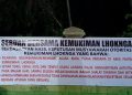 Larangan Buka Puasa Bersama di Pantai Lhoknga, Spanduk Seruan Beredar