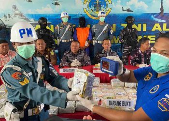 Penyelundupan 100 Kg Sabu-Sabu Digagalkan TNI AL di Aceh Utara