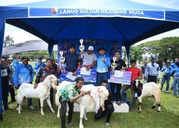 Kontes Kambing dan Domba Semarakkan Peringatan HUT ke-79 TNI AU di Lanud SIM