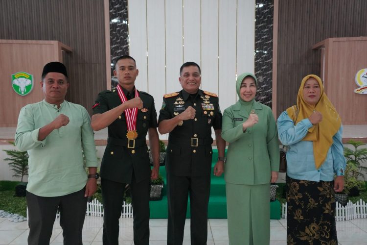 Putra Simeulue Jadi Lulusan Terbaik Dikmata TNI AD di Rindam Iskandar Muda