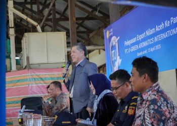Sejarah Baru Transportasi Ekspor Nilam dari Aceh ke Paris