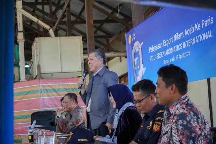 Sejarah Baru Transportasi Ekspor Nilam dari Aceh ke Paris