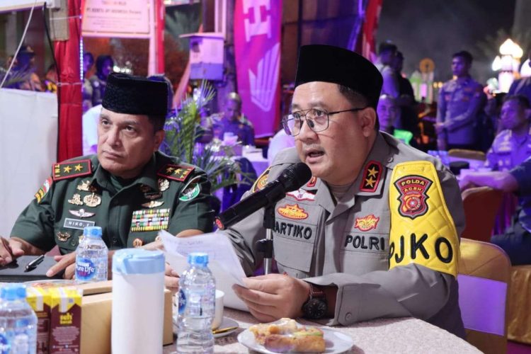 Kapolda Aceh dan Pangdam IM Bersama Kapolri Pastikan Kamtibmas Selama Idulfitri