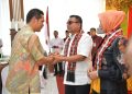 Kajati yang Baru Yudi Triadi Tiba di Aceh, Disambut Prosesi Peusijuek