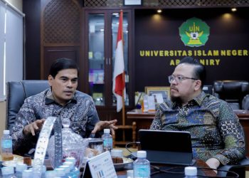 UIN Ar-Raniry dan Kemenkraf Bahas Peluang Kerja Sama Pengembangan Ekonomi Kreatif di Aceh
