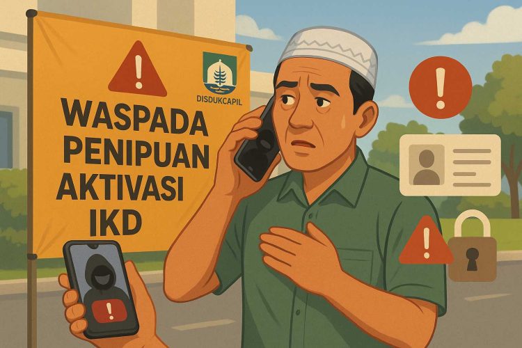 Warga Diminta Waspada Penipuan Berkedok Aktivasi Identitas Kependudukan Digital
