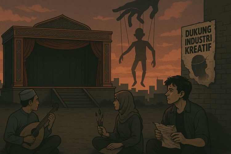 Industri Kreatif Aceh Panggung Kosong, Sistem Palsu