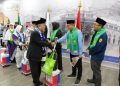 Jemaah Haji Indonesia Mulai Tiba di Madinah, Disambut dengan Mawar Merah
