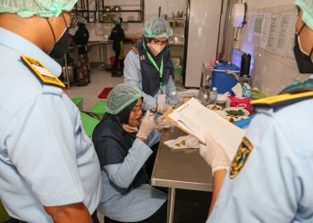 Makanan Jemaah Haji Diawasi Ketat BKK Banda Aceh Selama di Asrama Embarkasi