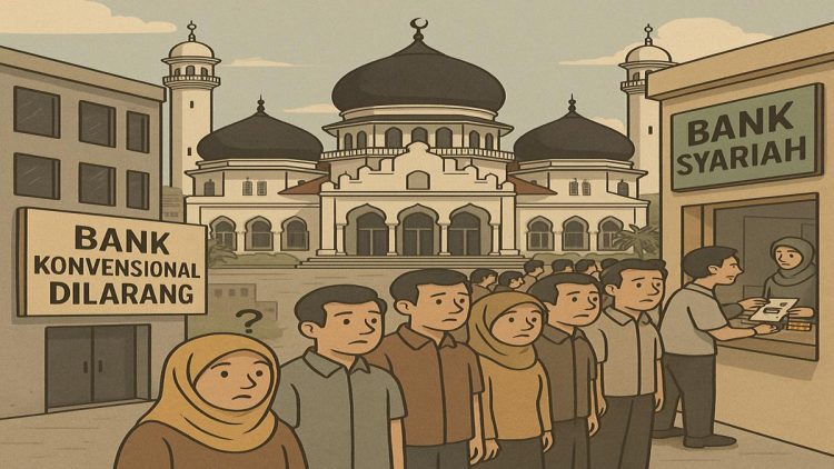 Paradoks Ketiadaan Bank Konvensional di Aceh