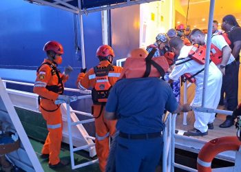 Tim SAR Evakuasi Dua WNA Penumpang Kapal Pesiar Berbendera Malta di Perairan Aceh