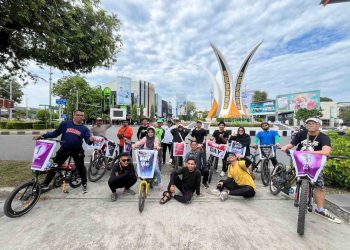 May Day di Banda Aceh, Jurnalis Gowes Bersama Suarakan Hak Pekerja Media