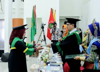 Wisuda UIN Ar-Raniry, 12 Lulusan di Antaranya Mahasiswa Asal Malaysia