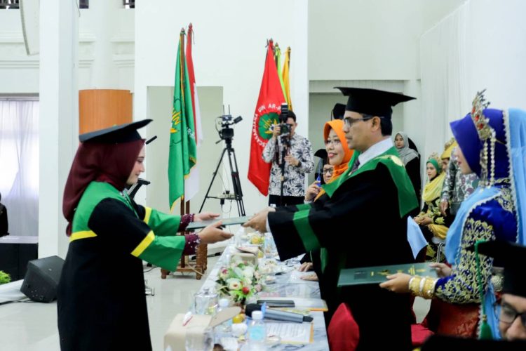 Wisuda UIN Ar-Raniry, 12 Lulusan di Antaranya Mahasiswa Asal Malaysia