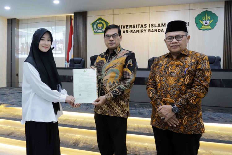 53 CPNS UIN Ar-Raniry Terima SK, Rektor Ingatkan Tanggung Jawab ASN
