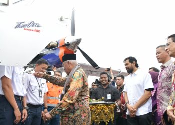 Bandara Point A dan Pesawat PT PGE Diresmikan, Perkuat Sektor Migas Aceh