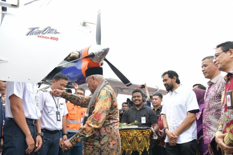 Bandara Point A dan Pesawat PT PGE Diresmikan, Perkuat Sektor Migas Aceh