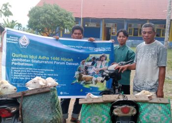 FDP Salurkan 50 Ekor Hewan Kurban ke Wilayah Perbatasan Aceh dan Sumut
