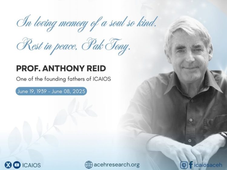 In Memoriam Anthony Reid: Warisan Sang Sejarawan untuk Aceh dan Asia Tenggara