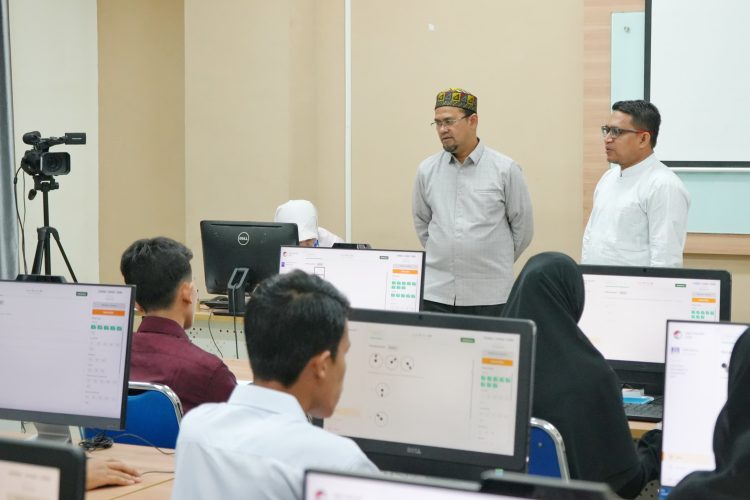 645 Calon Mahasiswa Baru Ikuti Tes SSE Mandiri di UIN Ar-Raniry Banda Aceh