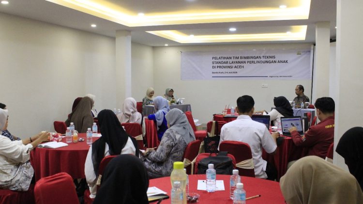 Aceh Perkuat Layanan Perlindungan Anak Lewat Pelatihan Tim Asistensi Teknis