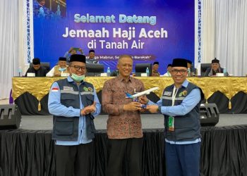 Jemaah Haji Aceh Kloter 9 Raih Predikat Terbaik dari Garuda Indonesia