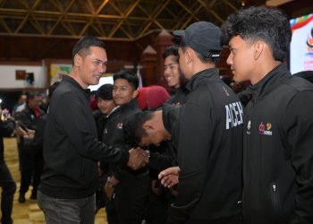 Kontingen Aceh Siap Berlaga di FORNAS VIII 2025 NTB, Plt Sekda Beri Pesan Khusus