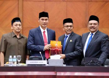 Paripurna DPRA Bahas RPJMA 2025-2029, Enam Prioritas Pembangunan Aceh Disampaikan