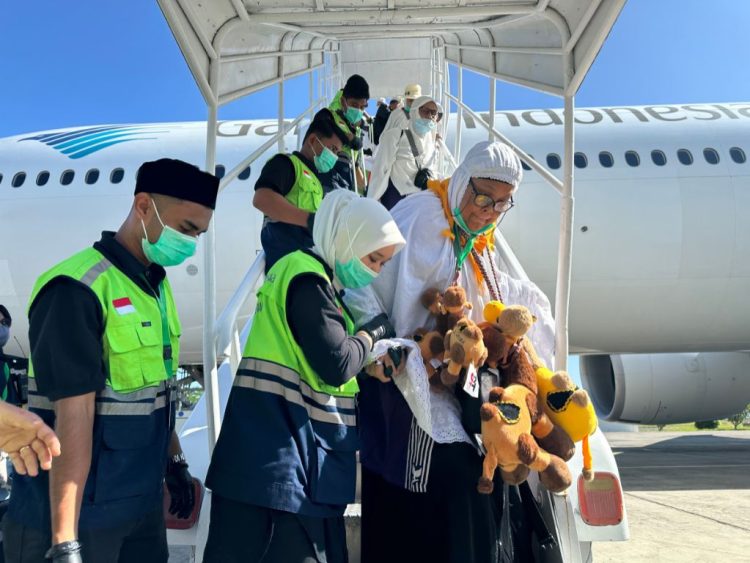 Pemulangan Jemaah Haji Aceh 3.126 Orang Sudah Tiba, 4 Kloter Masih di Madinah