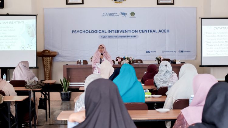 Psikologi UIN Ar-Raniry dan ICAIOS Gelar Program Pemulihan Psikologis untuk Korban Konflik