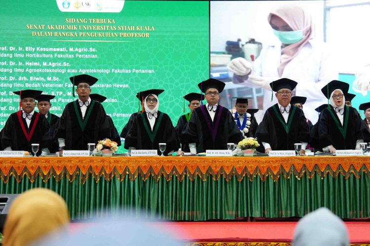 USK Tambah Enam Profesor Baru, Jumlah Guru Besar Aktif Capai 225 Orang