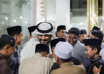 Ulama Kuwait Syekh Abdurrahman Motivasi Santri Dayah Insan Qurani dalam Menuntut Ilmu