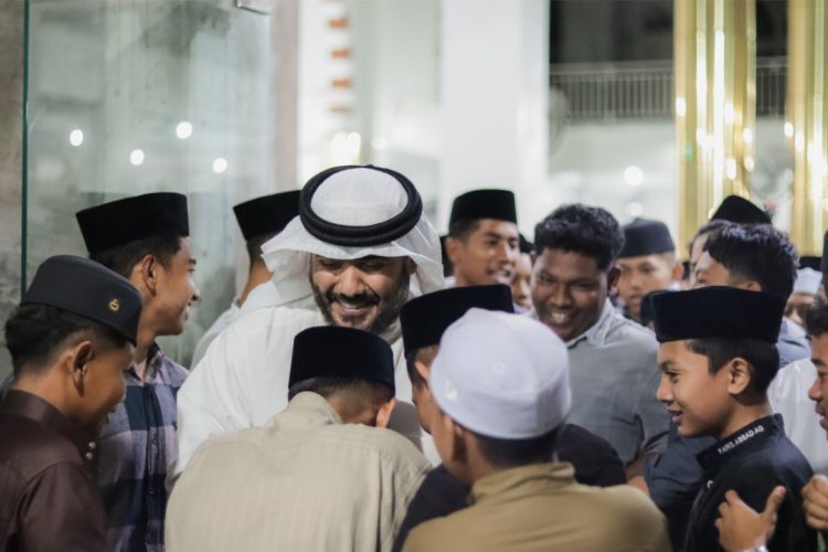 Ulama Kuwait Syekh Abdurrahman Motivasi Santri Dayah Insan Qurani dalam Menuntut Ilmu