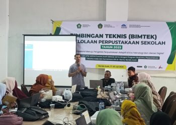 45 Pengelola Perpustakaan Sekolah di Aceh Dilatih Otomasi Berbasis SLiMS