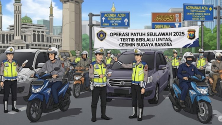 Operasi Patuh Seulawah 2025 Digelar hingga 27 Juli, Ini Pelanggaran yang Diincar