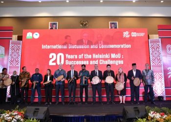 Diskusi Internasional 20 Tahun Perdamaian Aceh Bahas Keberhasilan dan Tantangan