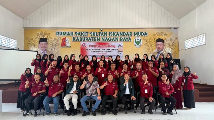 Dokter Afzalul Zikri Terpilih Jadi Ketua IDI Nagan Raya Periode 2025-2028